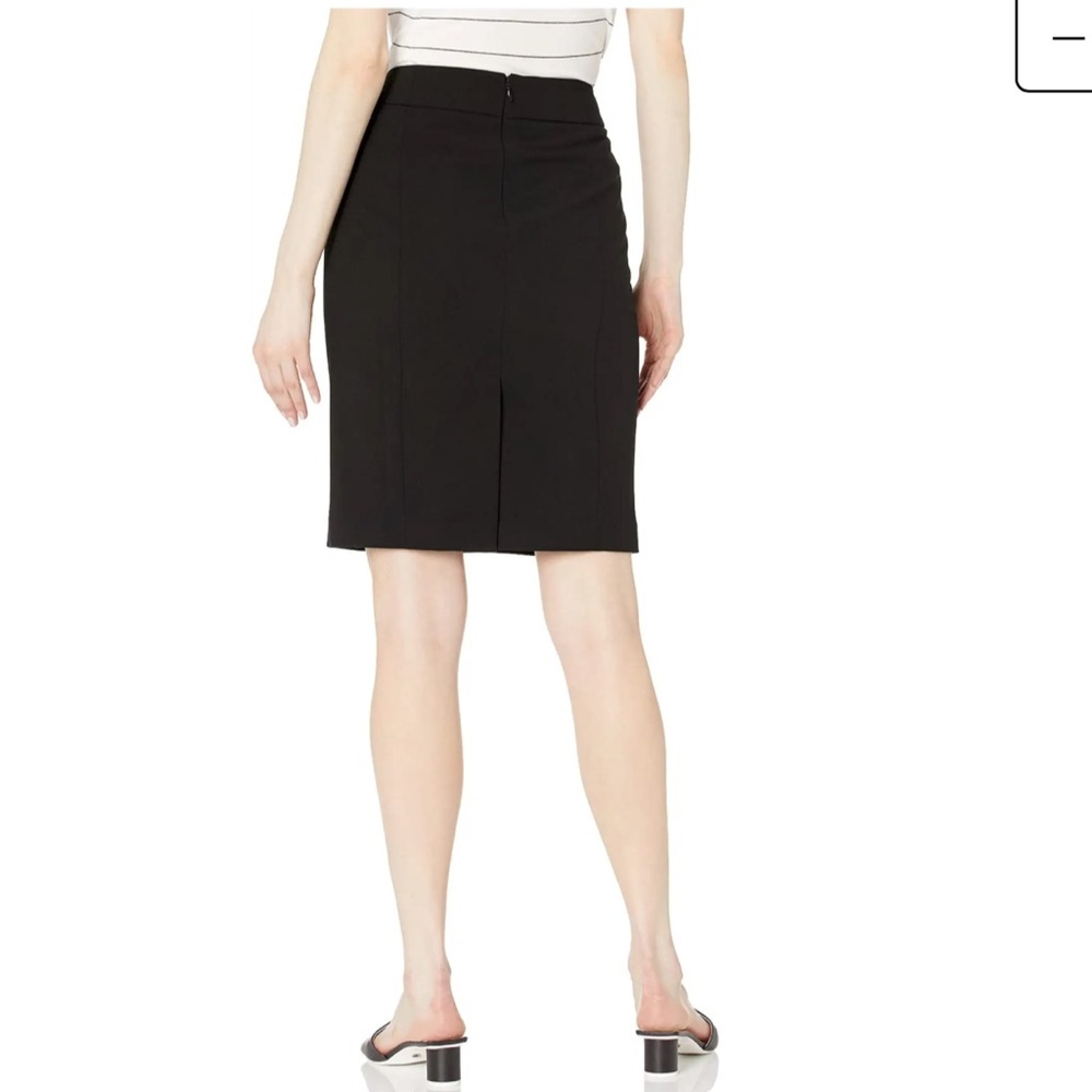 Calvin Klein Classic Black Pencil Skirt - Picture 3 of 8